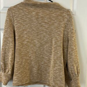 Madewell Warm Tan Knit Sweater